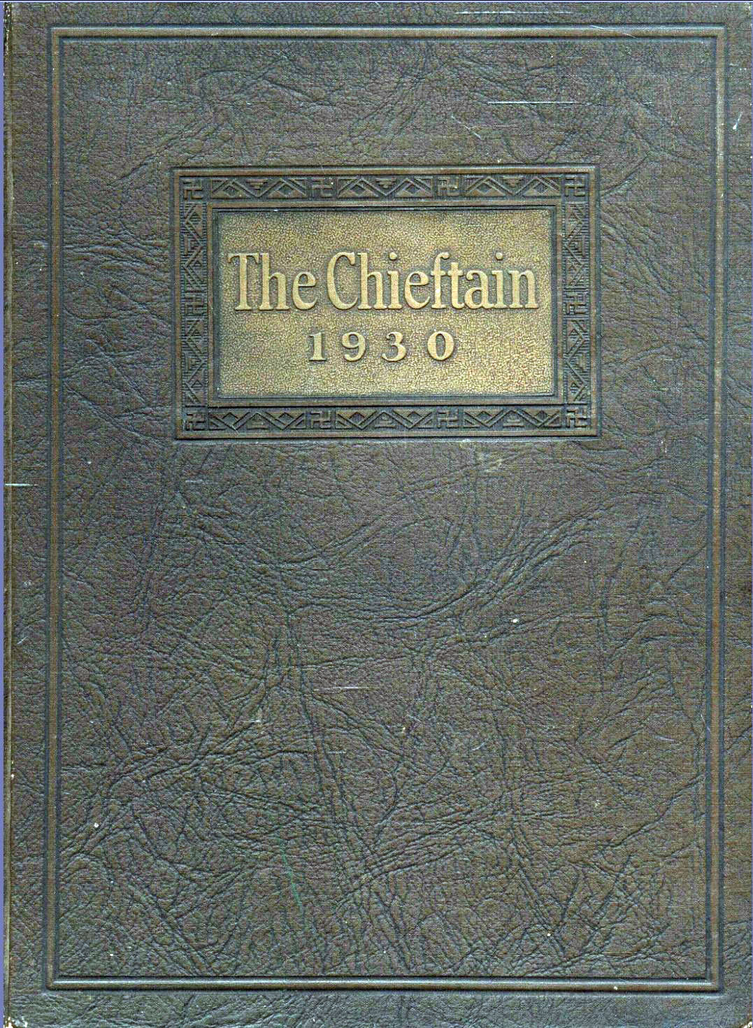 CHHS Yearbook 1930